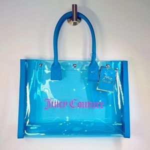 Juicy couture see through bag, brand new!